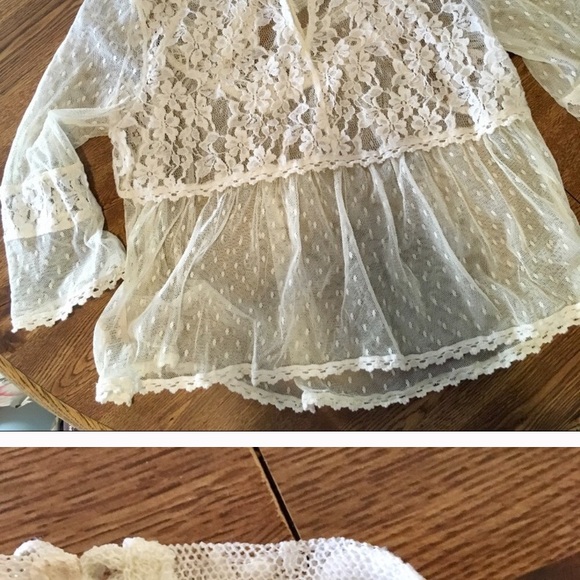 Free People lace top - Picture 3 of 7